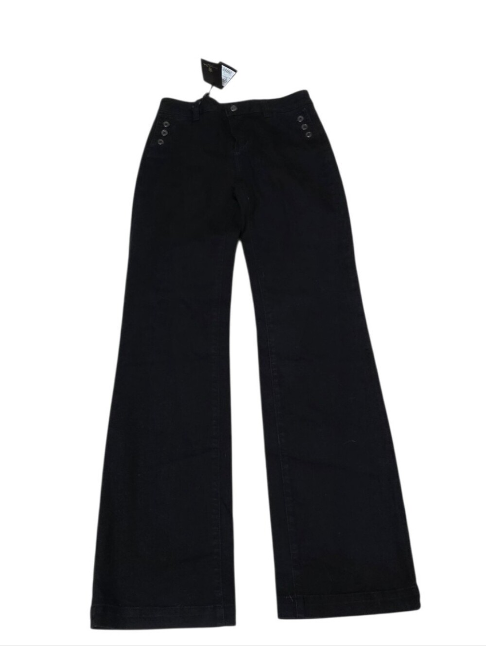 NWT MOSSIMO DUTTI Black Bootcut Sailor Chic Denim Jeans